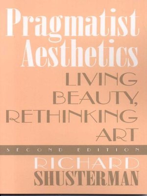 cover image of Pragmatist Aesthetics